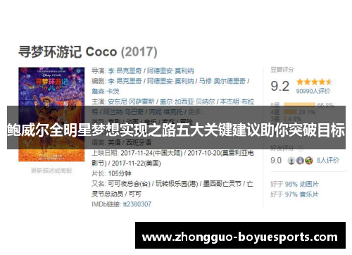 鲍威尔全明星梦想实现之路五大关键建议助你突破目标