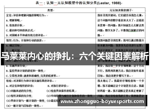 马莱莱内心的挣扎:六个关键因素解析 马莱莱内心的挣扎:六个关键因素解析